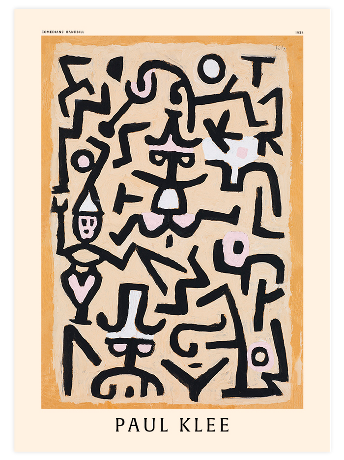 Paul Klee Comedians - Poster Seti Duo  Poster