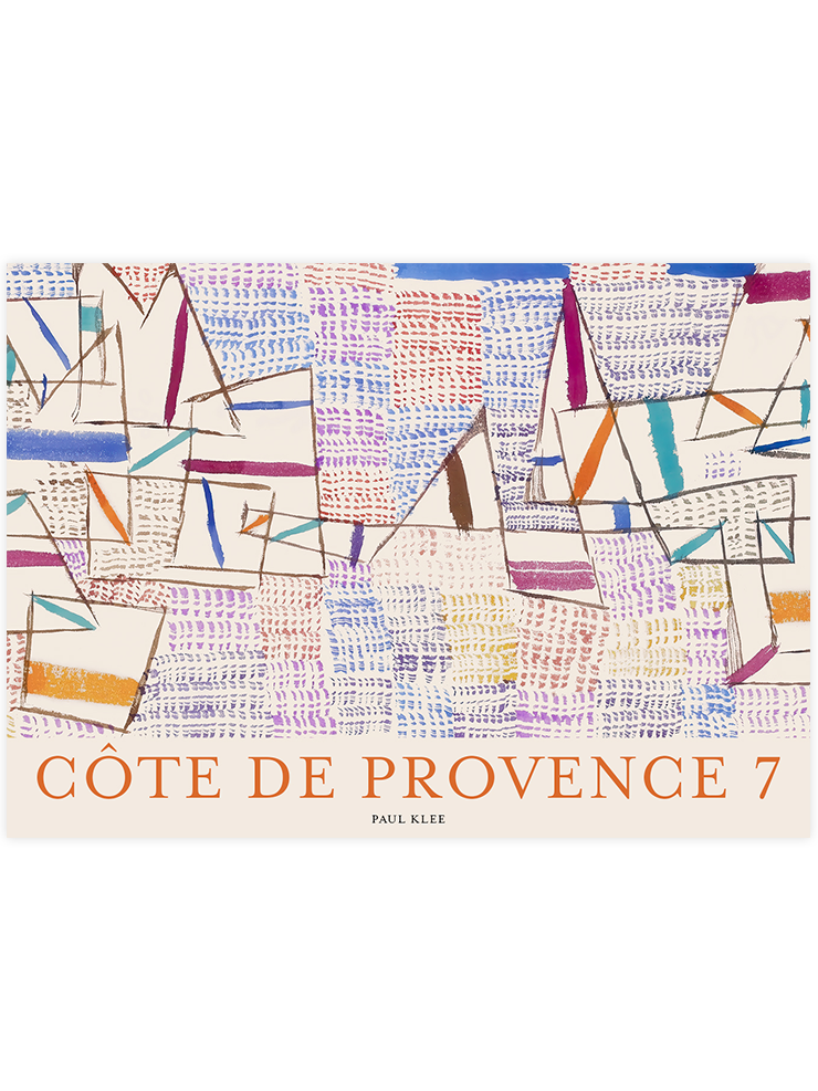 Paul Klee Côte de Provence 7 -  Art Print Ürün ana görseli