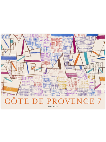 Paul Klee Côte de Provence 7 -  Art Print