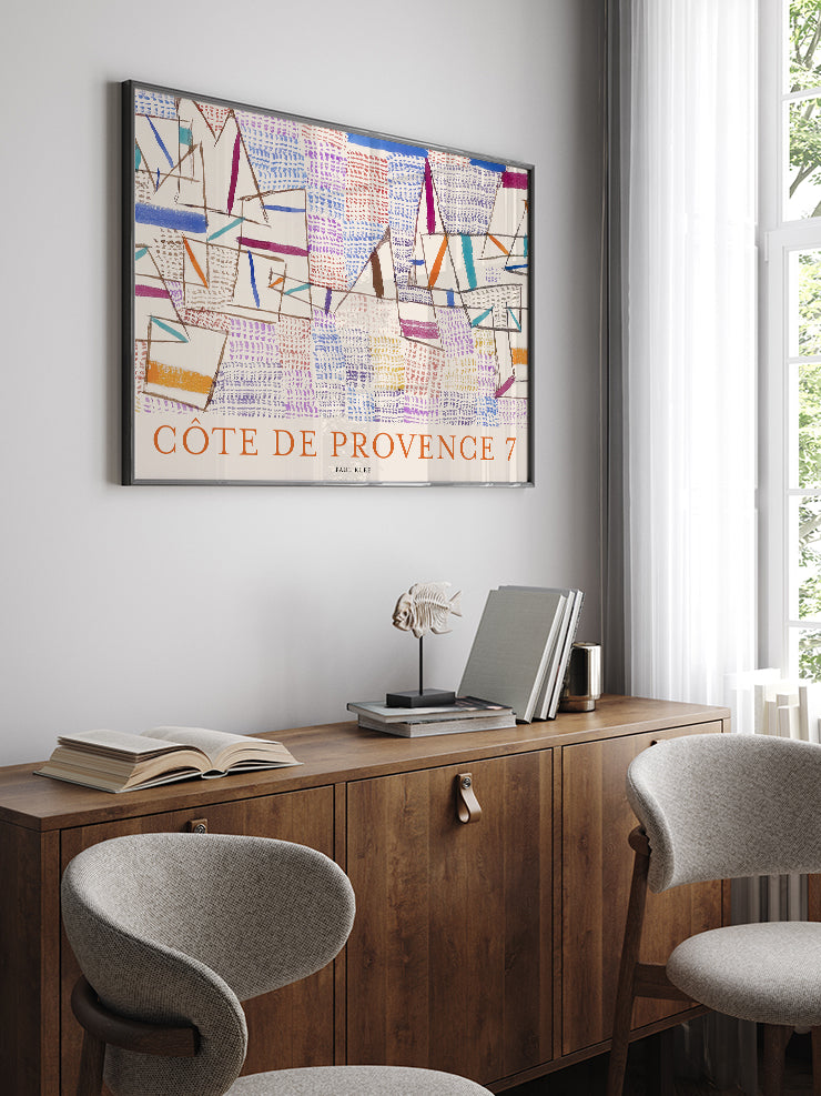 Paul Klee Côte de Provence 7 -  Art Print Ürün ikincil görseli