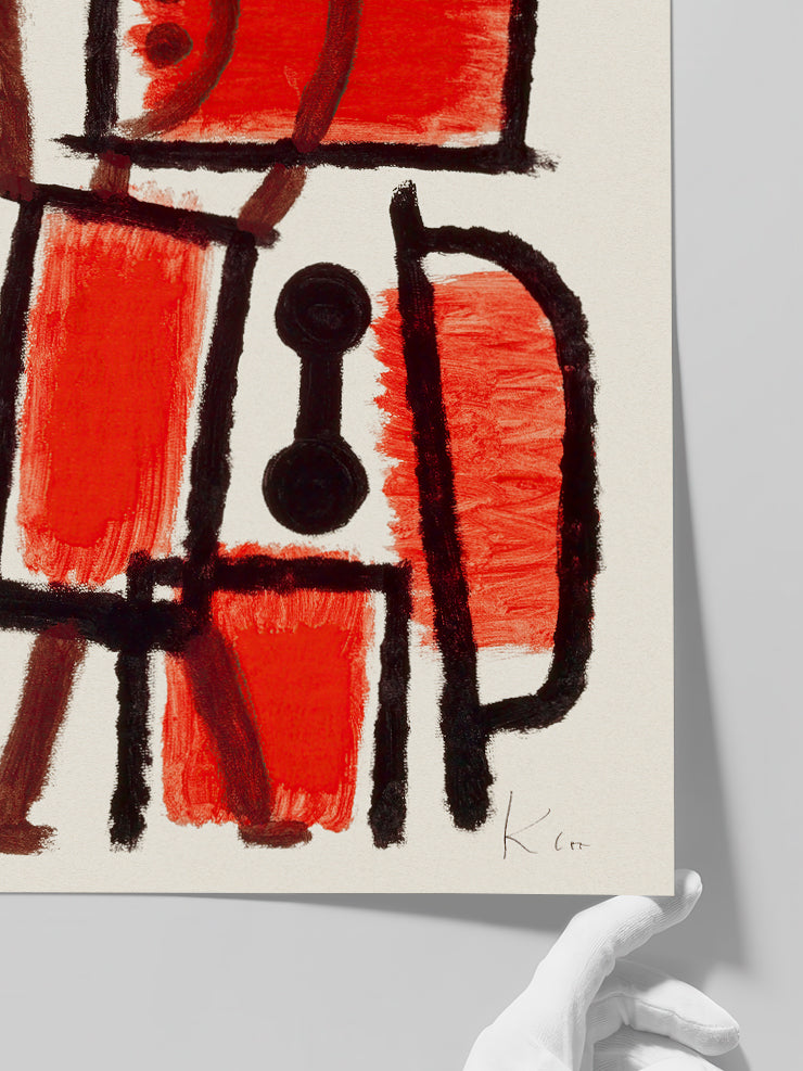 Paul Klee Locksmith - Art Print  Poster