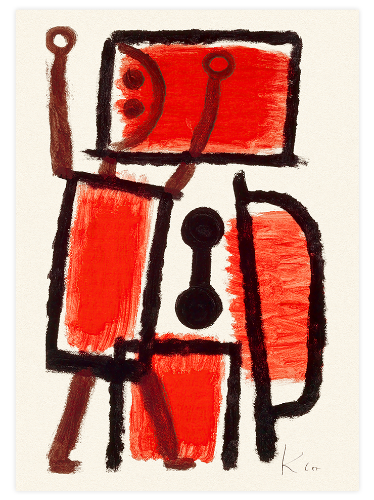 Paul Klee Locksmith - Art Print Ürün ana görseli