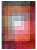 Paul Klee Polyphonic White - Art Print