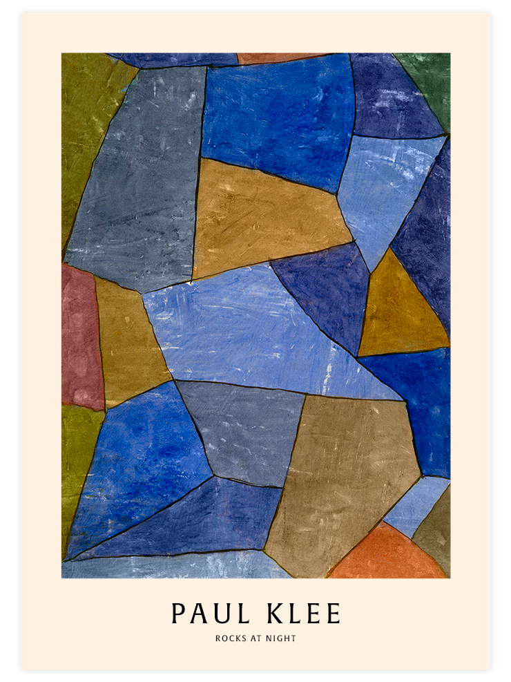 Paul Klee Colorful Architecture - Poster Seti Duo