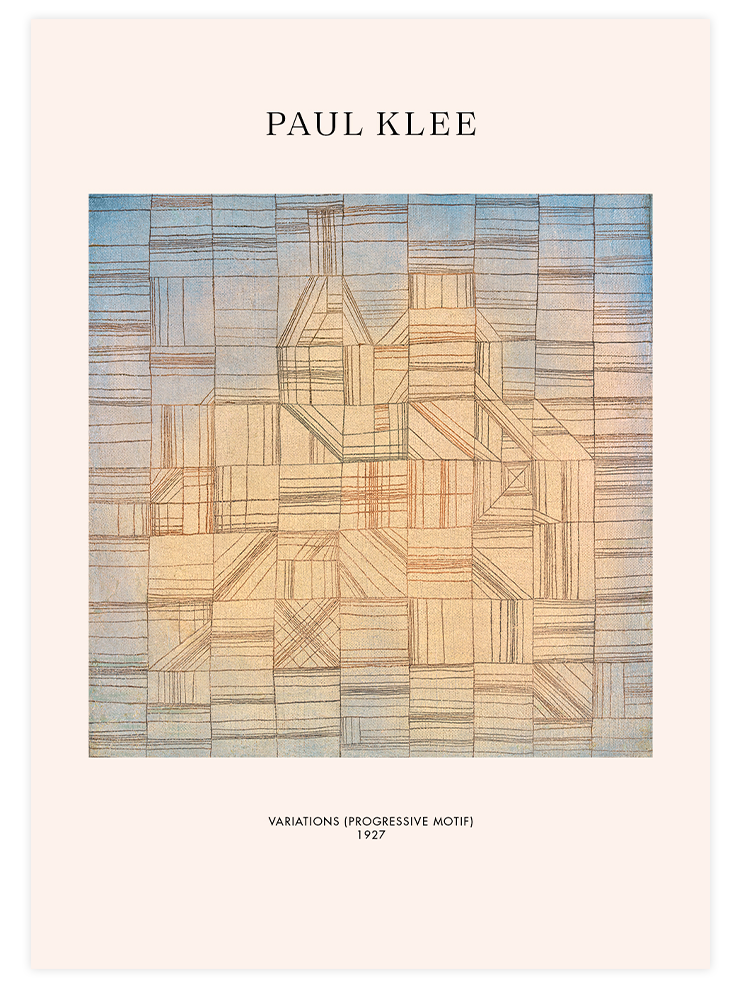 Paul Klee Variations - Art Print Ürün ana görseli