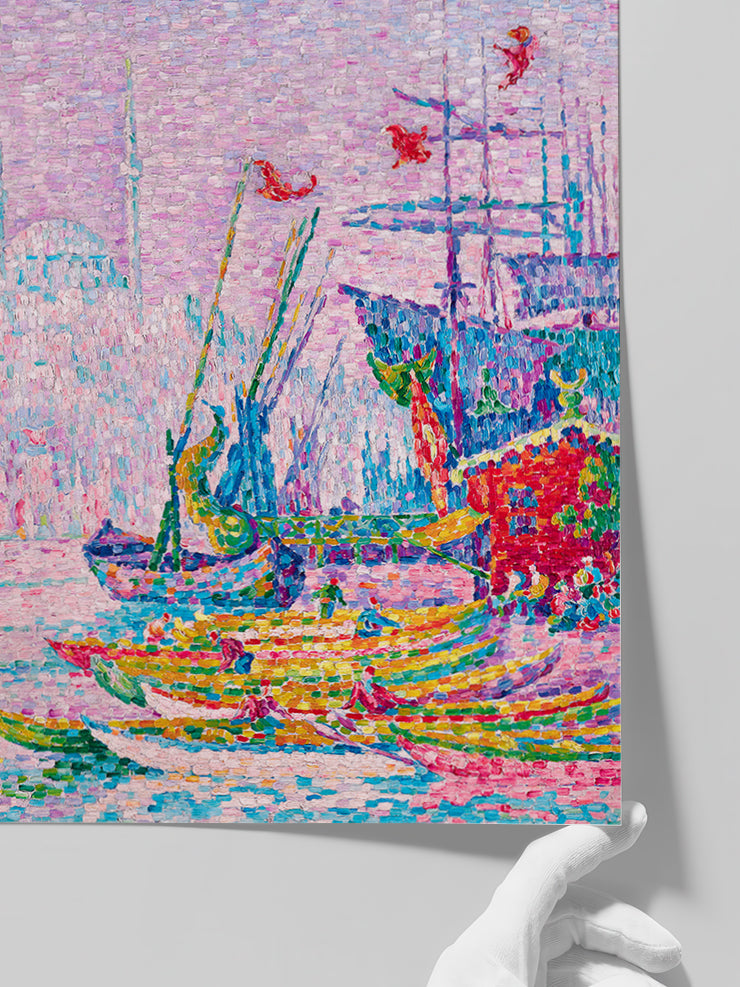 İstanbul Haliç, Paul Signac - Art Print  Poster