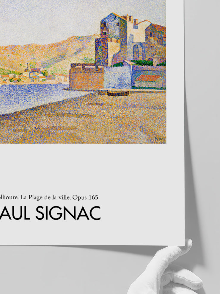 Paul Signac Collioure - Art Print  Poster