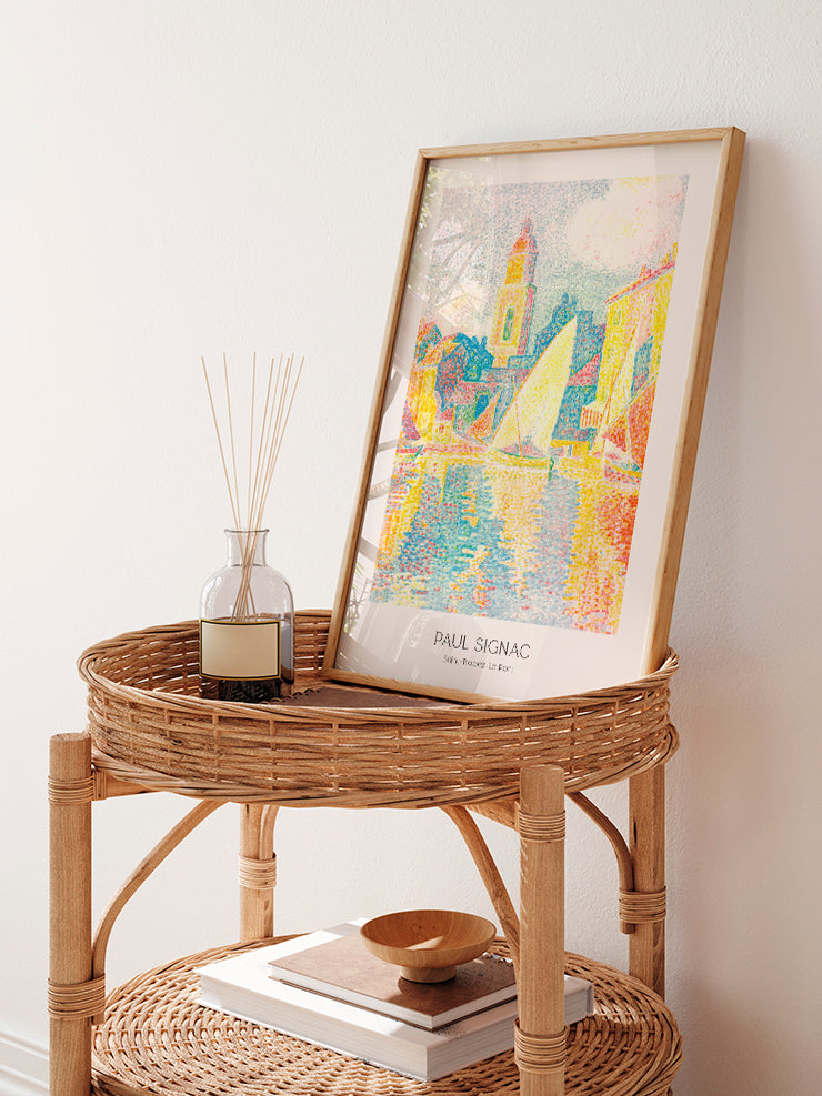 Paul Signac Saint-Tropez, le Port - Art Print Ürün ikincil görseli