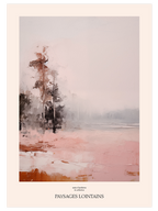 Paysages Lointains N2 - Art Print