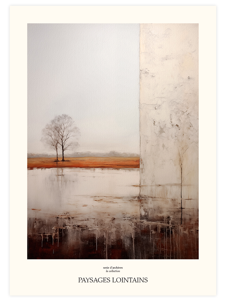 Paysages Lointains - Art Print Ürün ana görseli