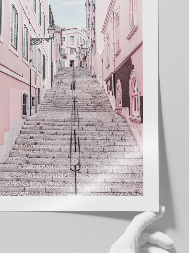Urban Stairs - Art Print  Poster