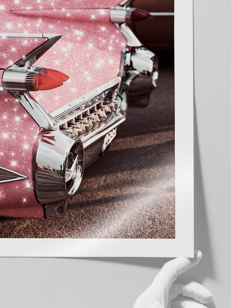 Bright Cadillac - Art Print