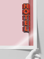 Hotel - Art Print