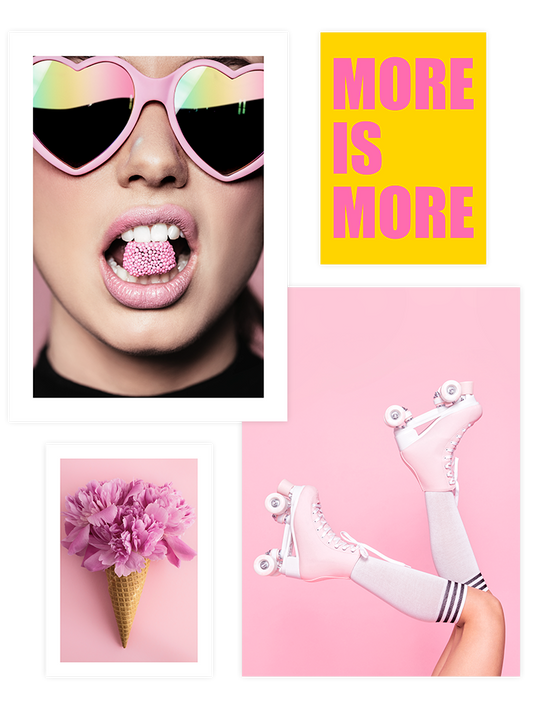 More is More Poster Seti