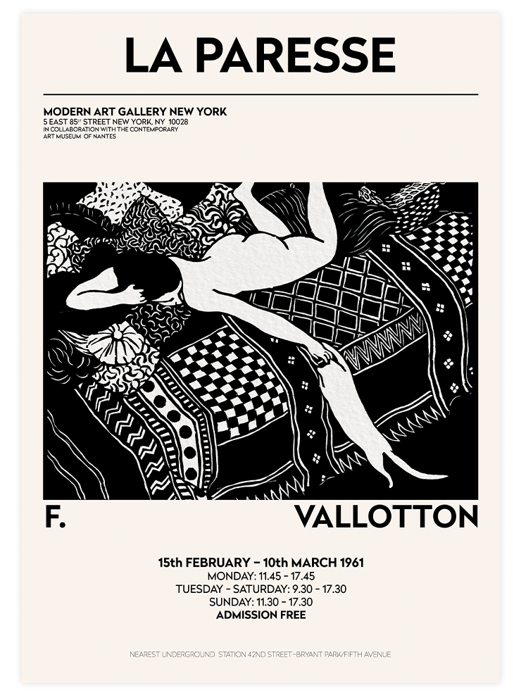 Vallotton Afiş - Art Print