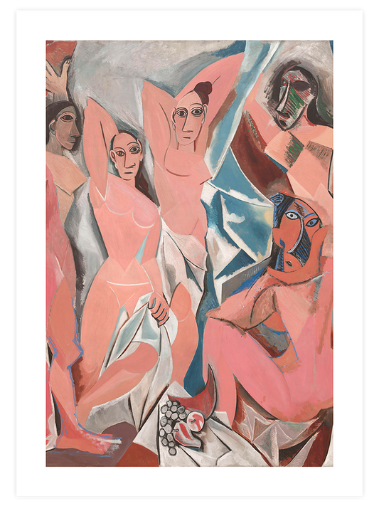 Pablo Picasso Les Demoiselles d'Avignon - Art Print