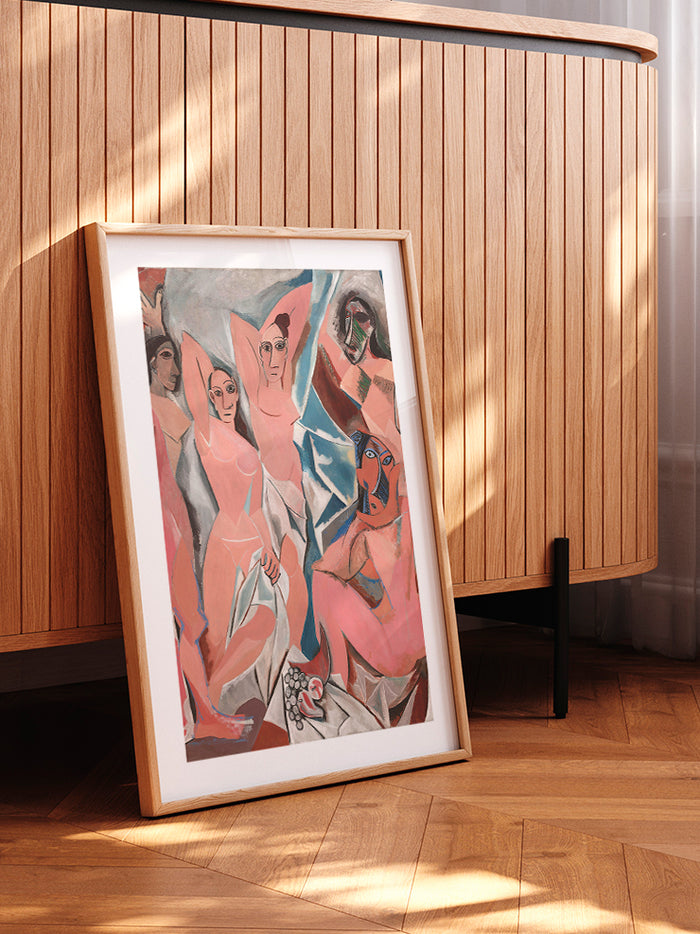 Pablo Picasso Les Demoiselles d'Avignon - Art Print  Poster
