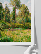 Camille Pissarro Kavaklar - Art Print