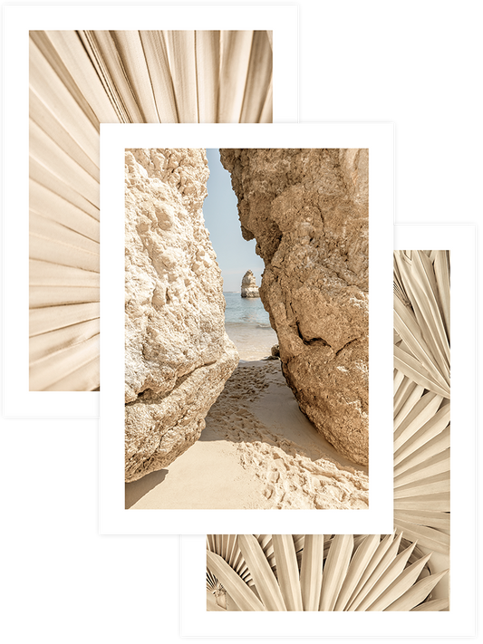 Beige Harmonie - Poster Seti Trio