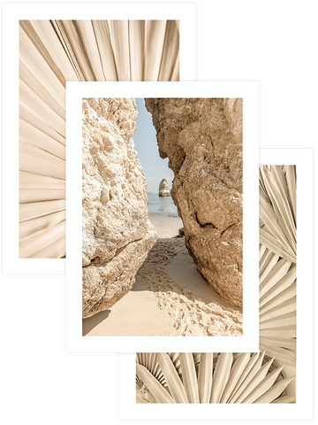 Beige Harmonie - Poster Seti Trio
