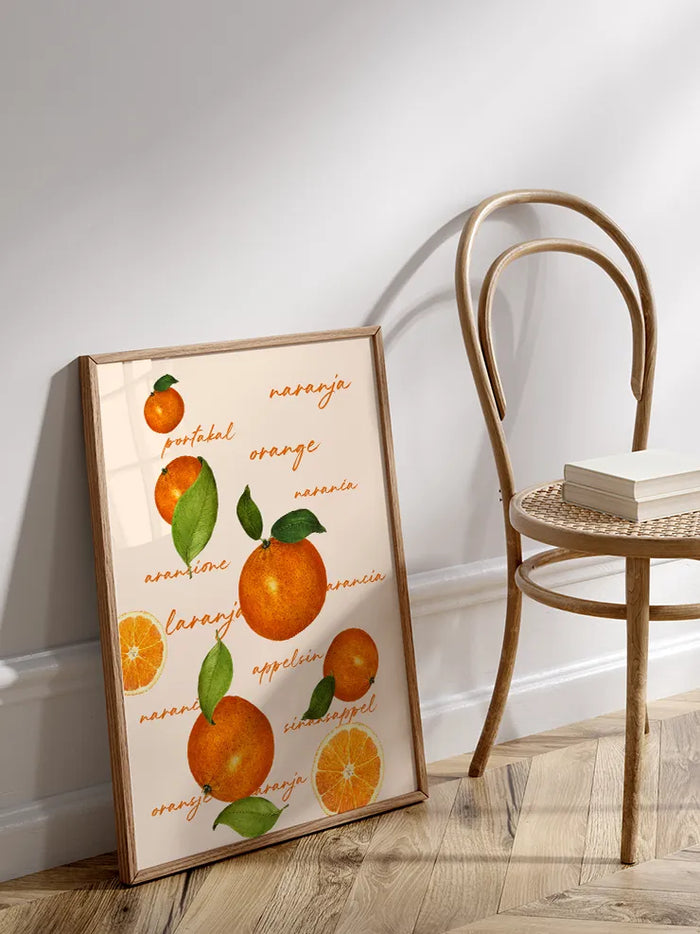 Oranges - Art Print