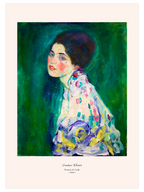 Klimt Bir Kadın Portresi - Art Print
