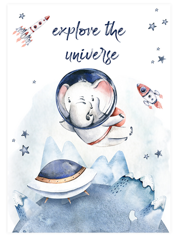 Minik Astronotlar - Poster Seti Duo