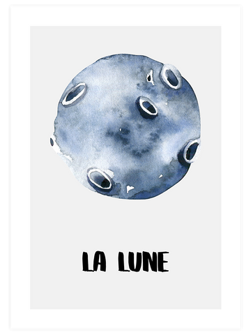 La Terre & La Lune - Poster Seti Duo