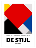 De Stijl Afiş - Art Print