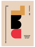 Bauhaus 100 Afiş - Art Print