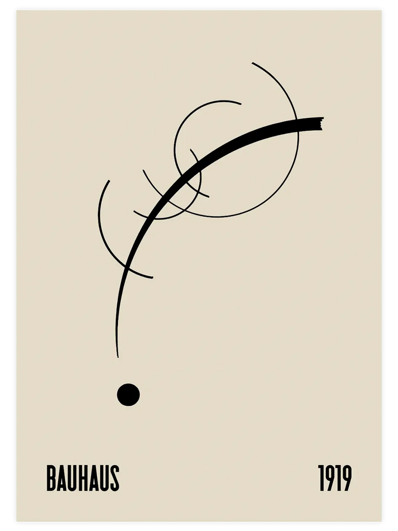 Bauhaus N4 - Art Print Ünlü Ressamlar Poster