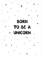 Pink Unicorn - Poster Seti Duo