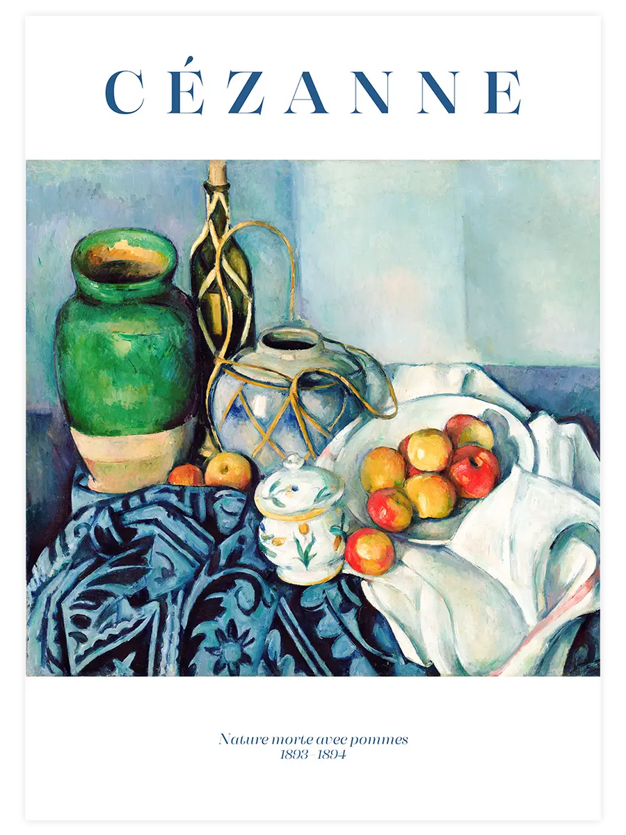 Cezanne Nature Morte with Apples | Sanat Posteri