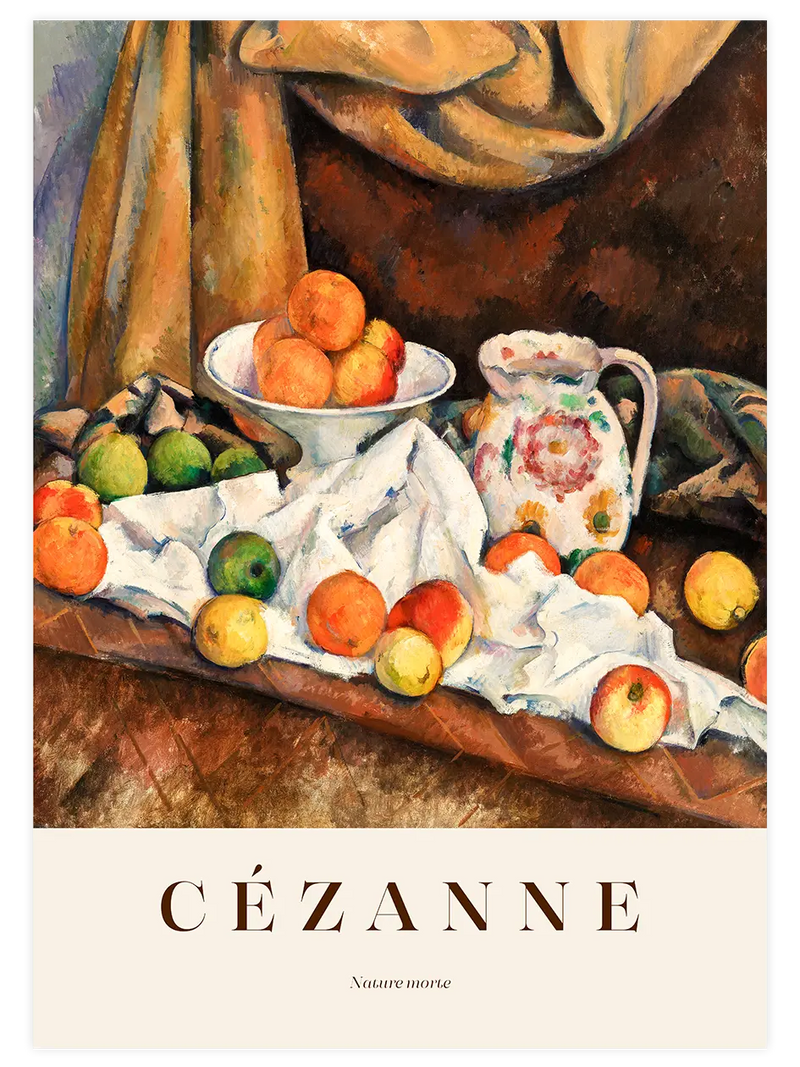 Cezanne Nature Morte - Art Print Ünlü Ressamlar Poster