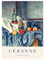 Cezanne The Peppermint Bottle - Art Print