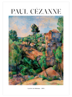 Cezanne Bibemus Quarry - Art Print
