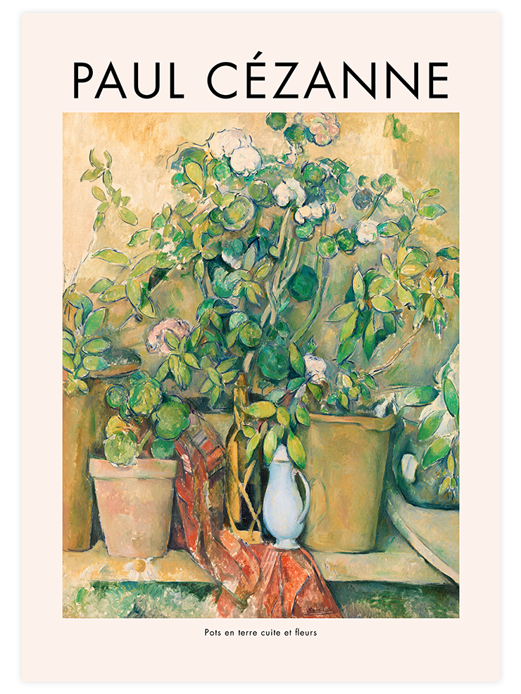 Cezanne Flowers & Plants - Poster Seti Duo