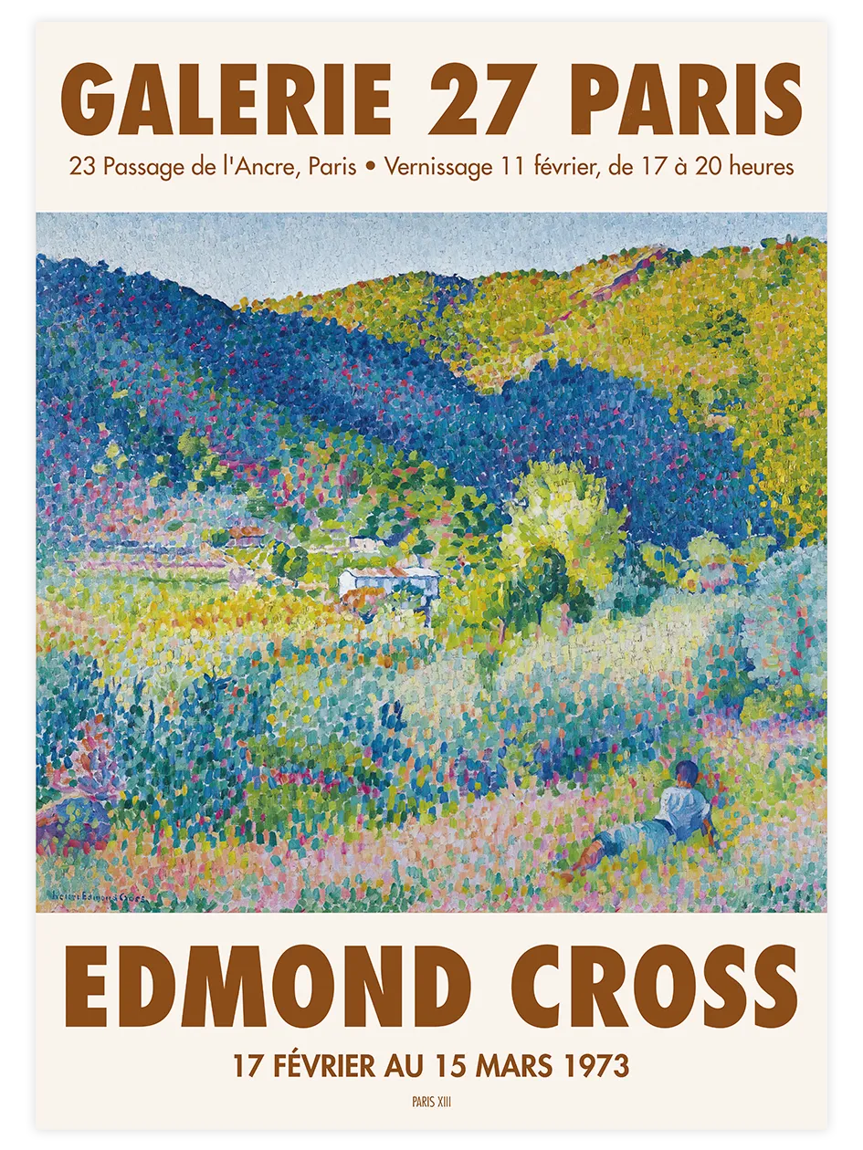 Edmond Cross Afiş N3 - Art Print Ünlü Ressamlar Poster