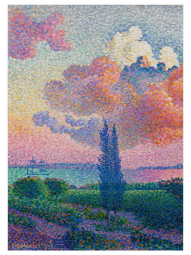 Edmond Cross The Pink Cloud - Art Print Ünlü Ressamlar Poster