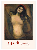 Edvard Munch Afiş N2 - Art Print