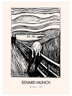 Edvard Munch Scream (Çığlık) - Art Print