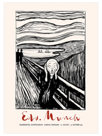 Edvard Munch Afiş Scream (Çığlık) - Art Print