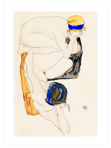 Egon Schiele Art  - Poster Seti Duo