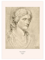 Egon Schiele Antique Bust - Art Print