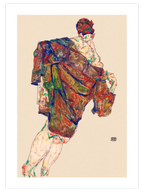 Egon Schiele Redemption - Art Print