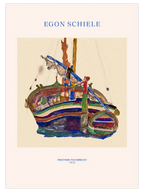 Egon Schiele Trieste Fishing Boat - Art Print
