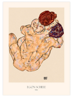 Egon Schiele Erkek ve Kadın, Sarılma - Art Print