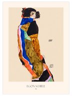 Egon Schiele Moa - Art Print