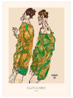 Egon Schiele Devotion - Art Print