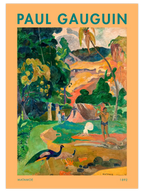 Paul Gauguin Landscape with Peacocks - Art Print